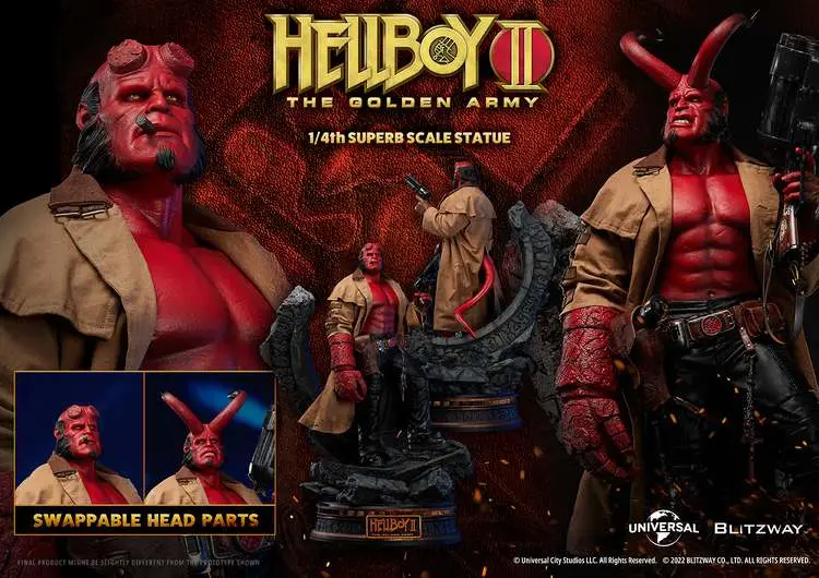 hellboy ii the golden army statue