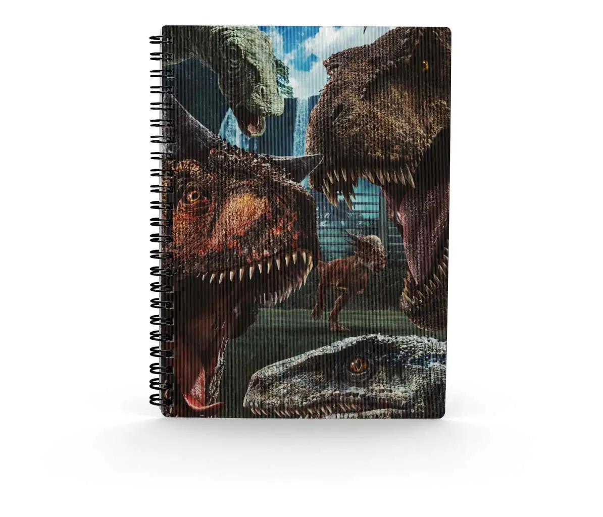 jurassic world selfie 3d effect notebook