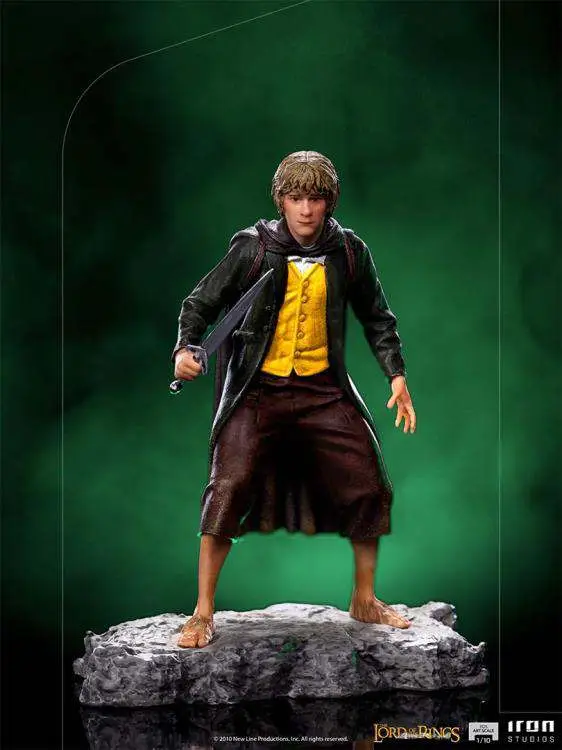 lotr merry 1/10 art statue