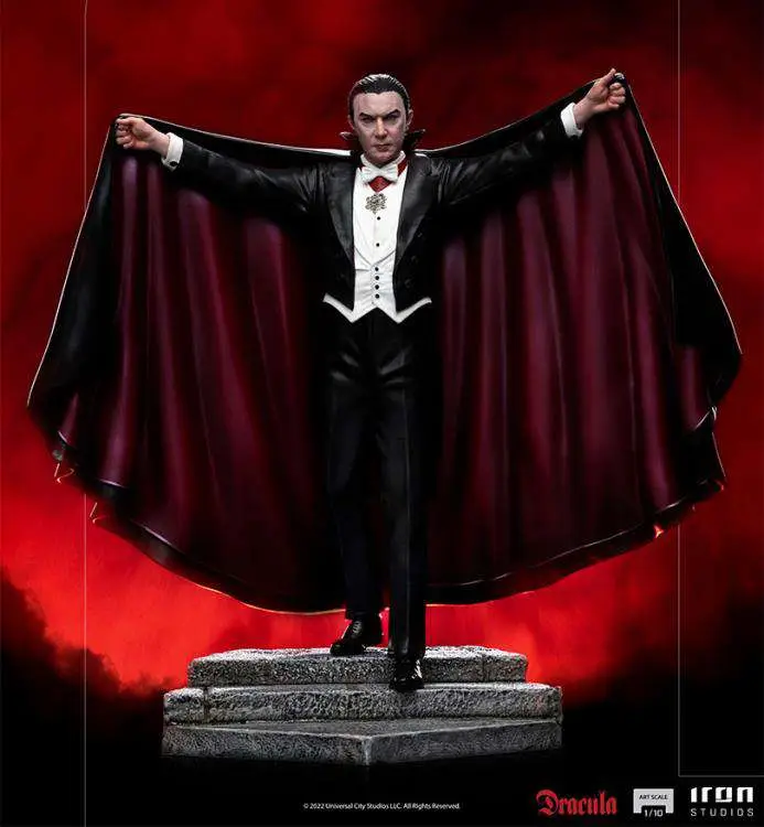 universal monsters dracula 1/10 statue