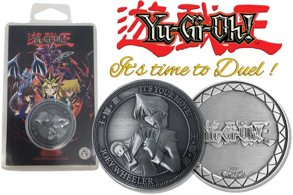 yu-gi-oh! limited edition joey coin