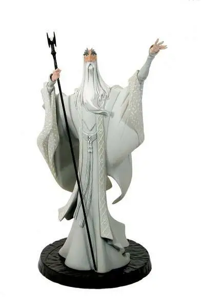 lotr saruman animated maquette
