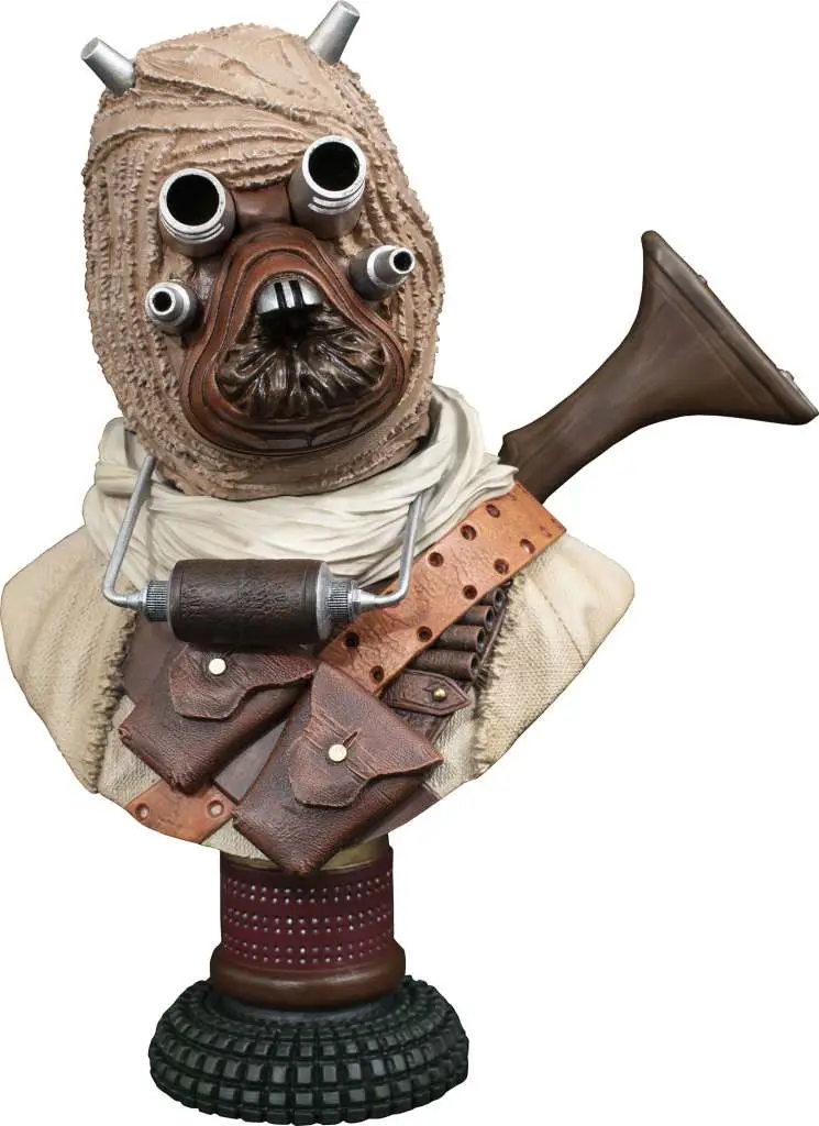 sw ep iii tusken raider 1/2 scale bust