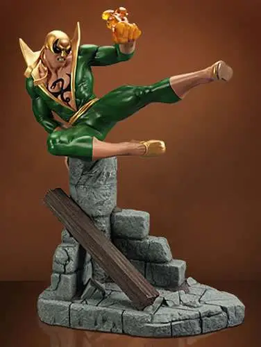 hard hero iron fist statue