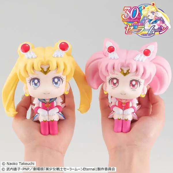 look up super sailor moon + chibi set