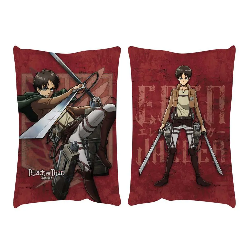 attack on titan eren jaeger hug pillow