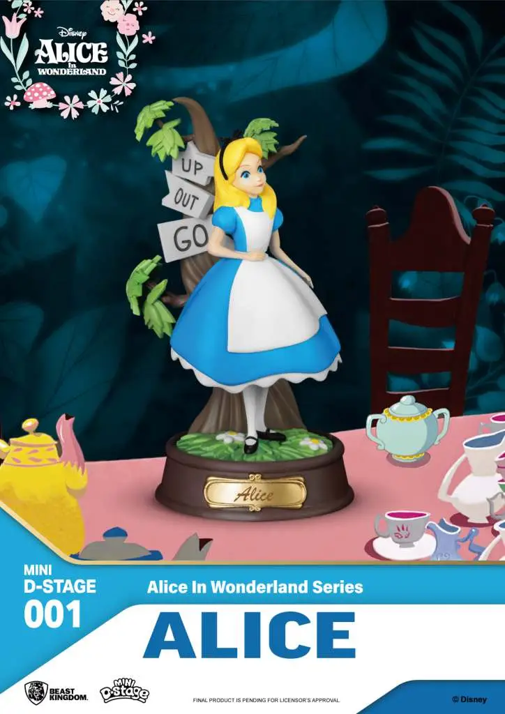mini d-stage alice in wonderland - alice
