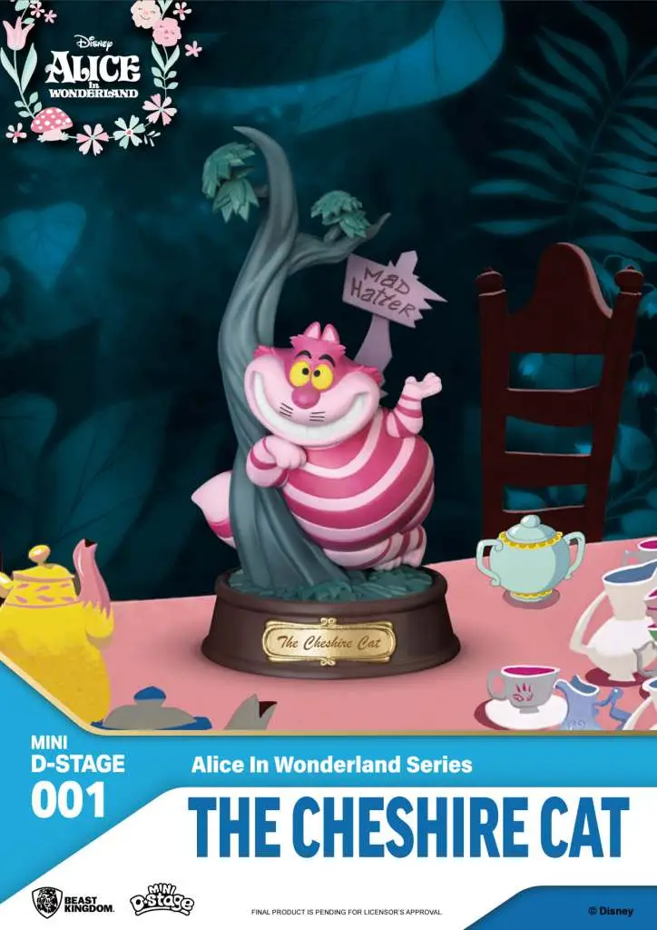 mini d-stage alice in wond cheshire cat