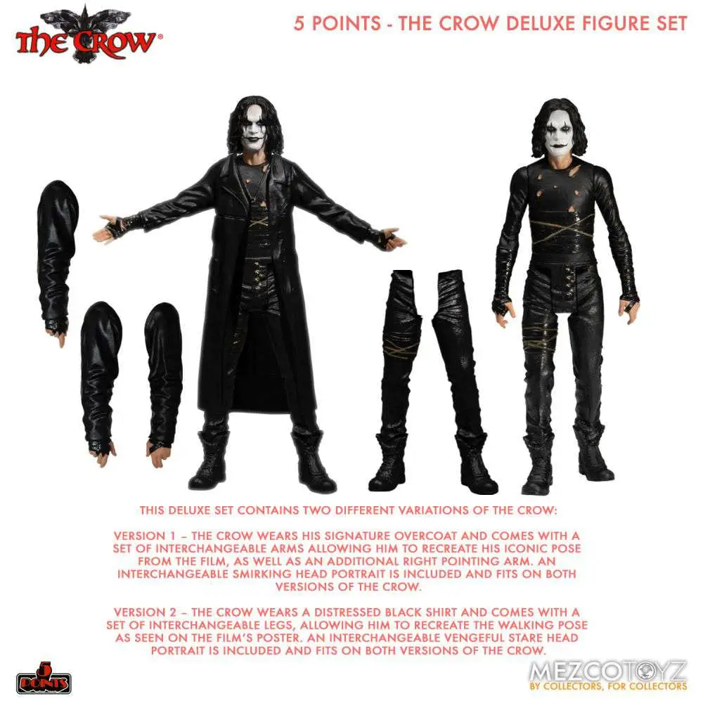 5 points the crow deluxe set