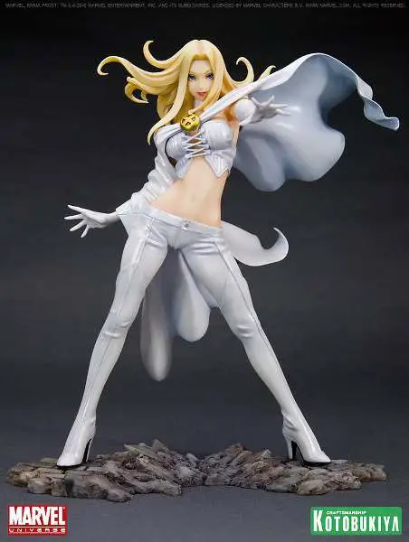 marvel bishojo emma frost statue