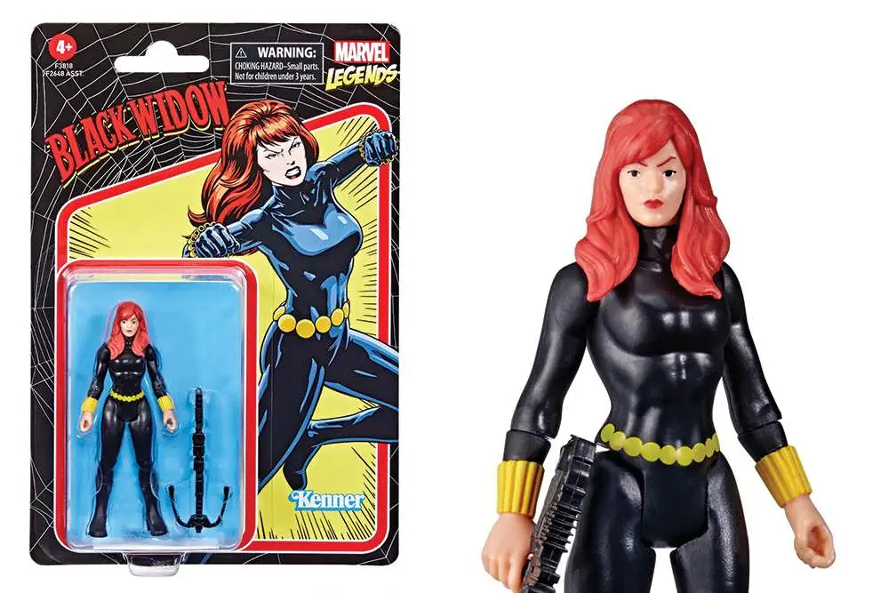 marvel legends retro black widow af