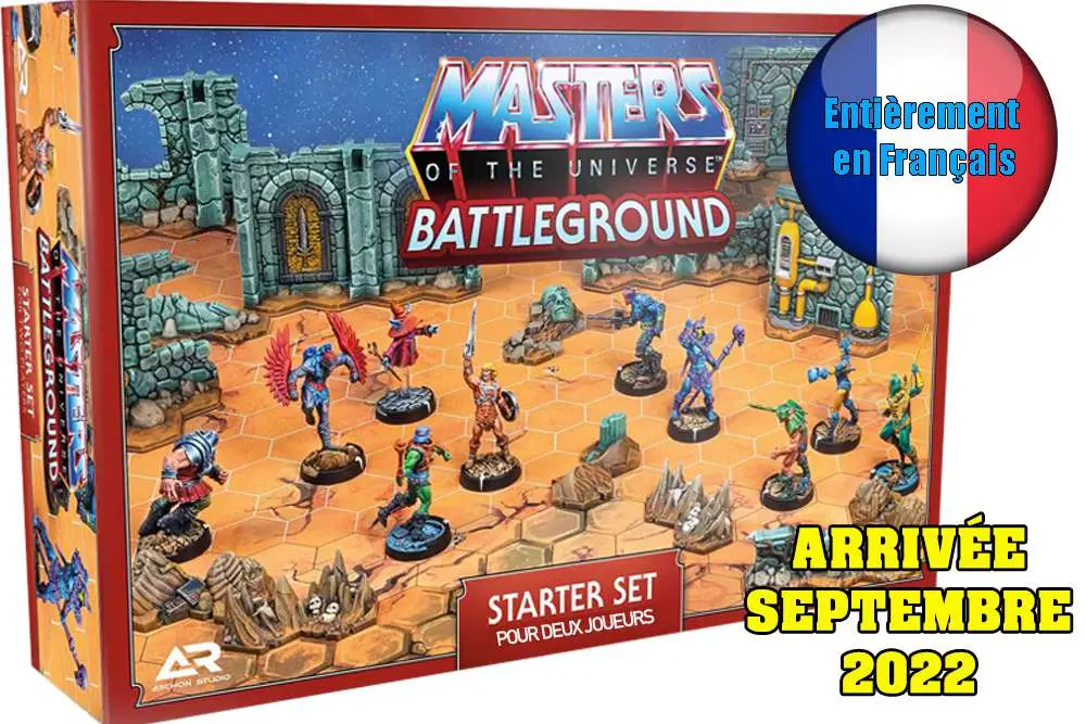 masters of the universe: battleground - starter set Édition française