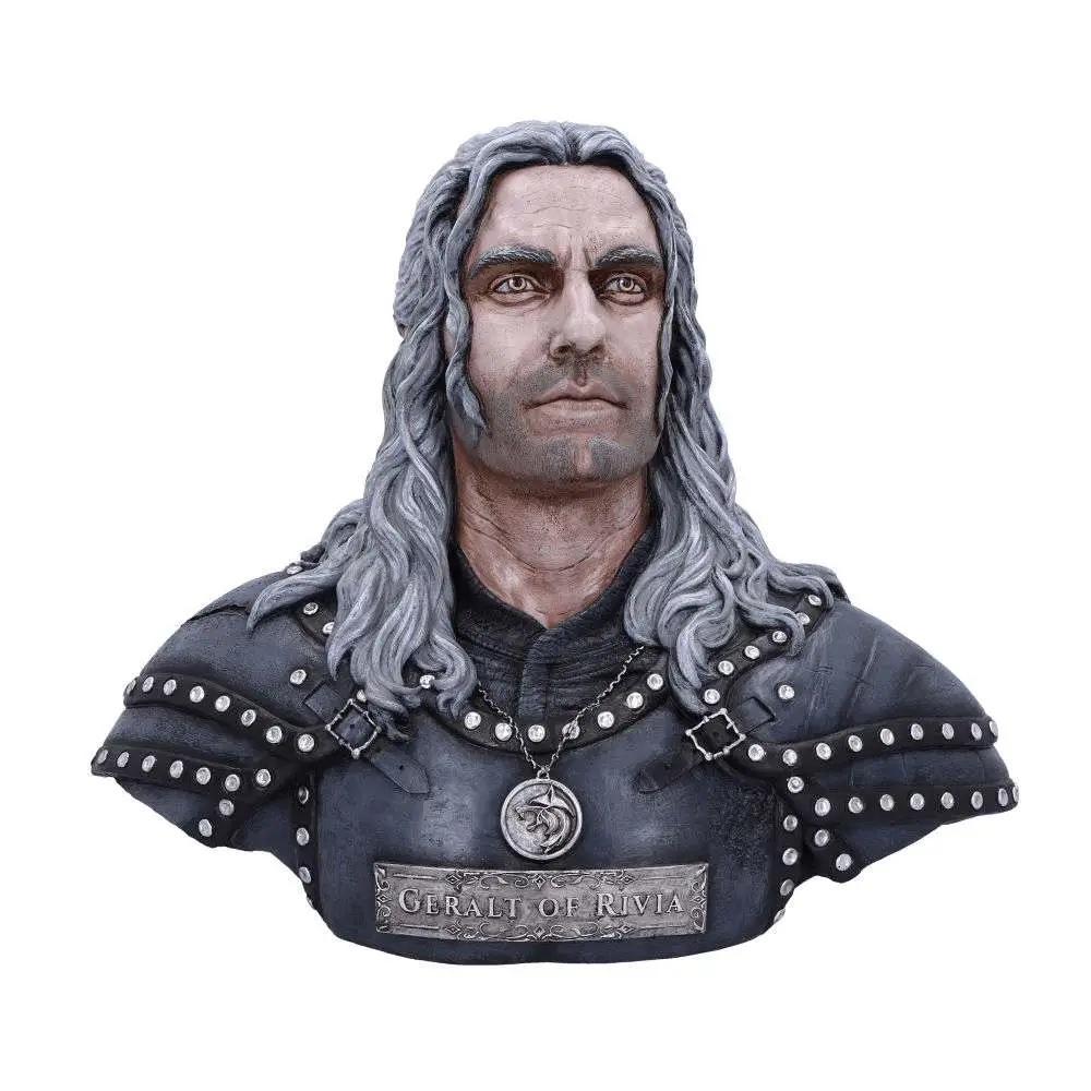 the witcher-geralt of rivia bust