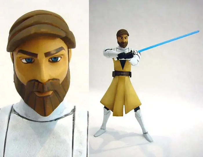 sw clone wars s.1 obi-wan artfx plus