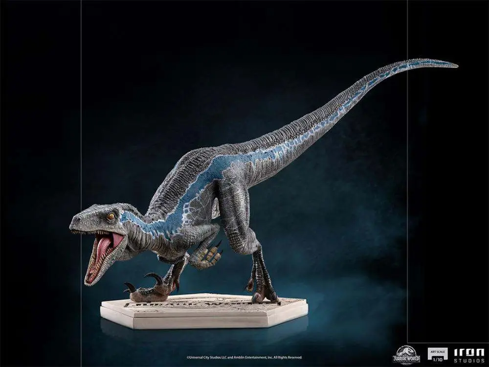jurassic world fk  blue 1/10 statue
