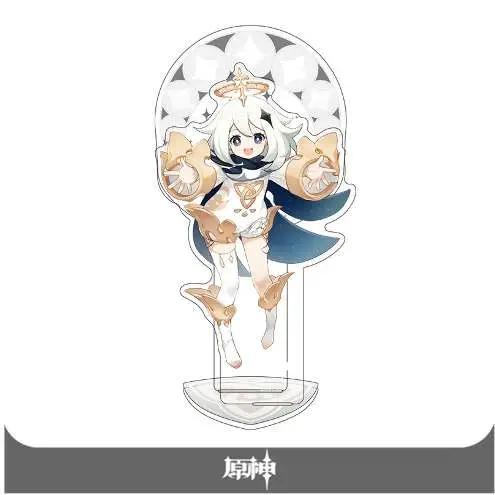 genshin impact acryl fig paimon