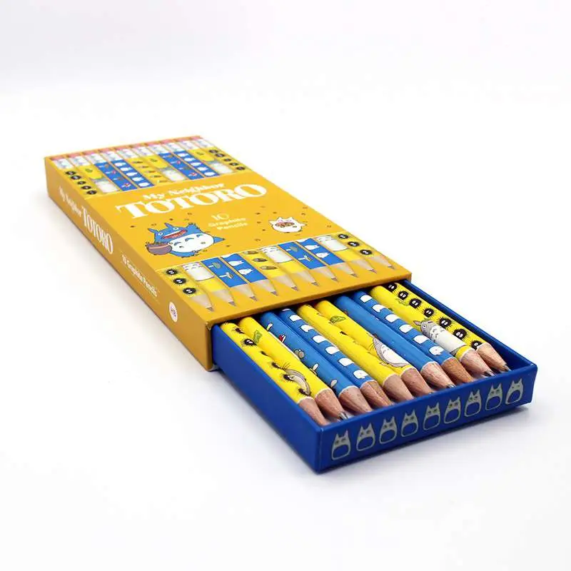 totoro pencils set