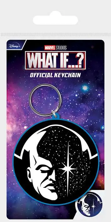 what if? the watcher rubber keychain