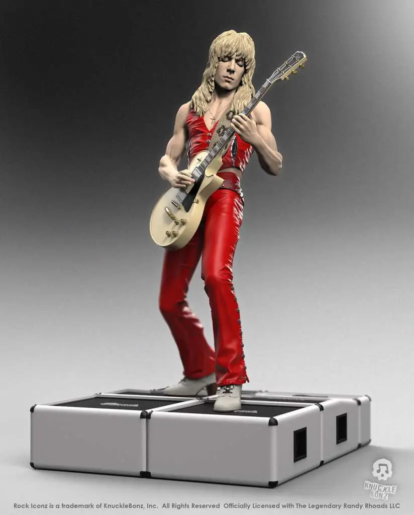 rock iconz randy rhoads iii statue