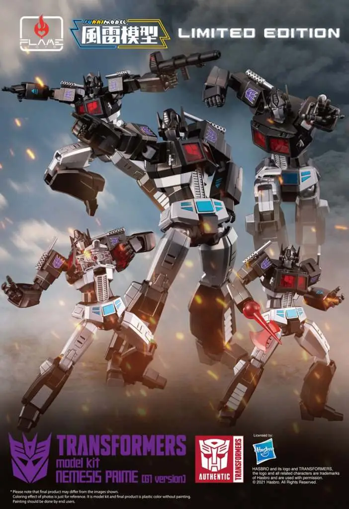 transformers nemesis prime g1 model kit