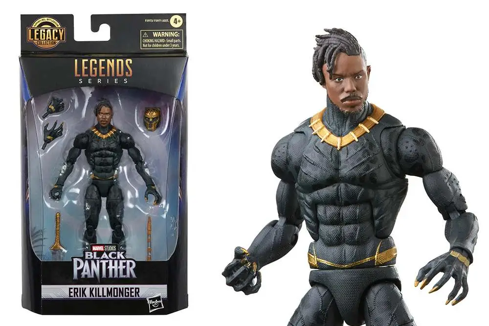 marvel legends blp erik killmonger af