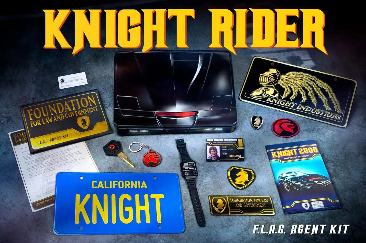 knight rider f.l.a.g agent kit