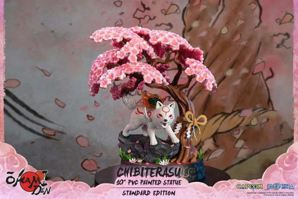 okamiden chibiterasu pvc statue