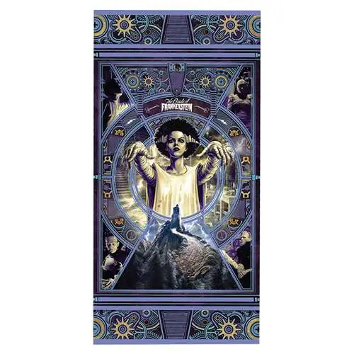 um bride of frankenstein bath towel