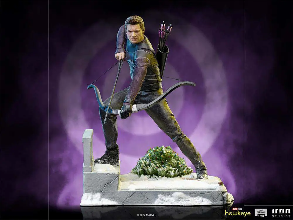 hawkeye clint barton 1/10 statue