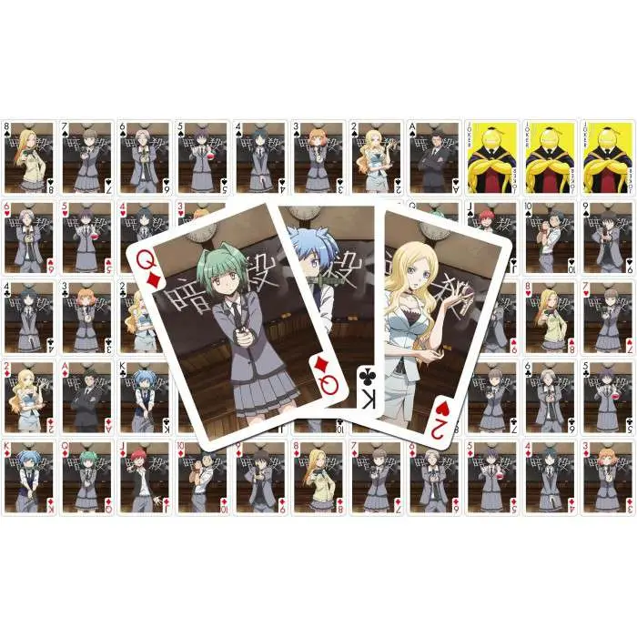 assassination classroom playing card