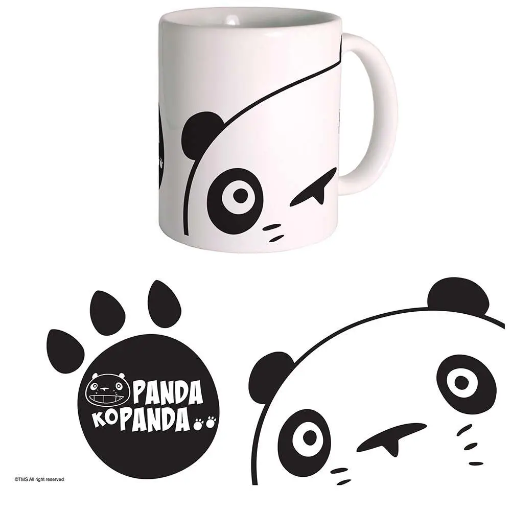 panda kopanda papanda face mug
