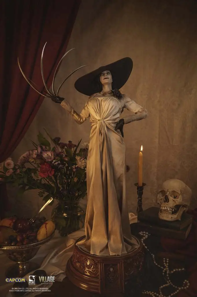 resident evil lady dimitrescu 1/4 statue