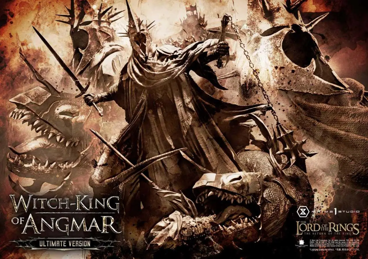 lotr witch-king of angmar ultima statue