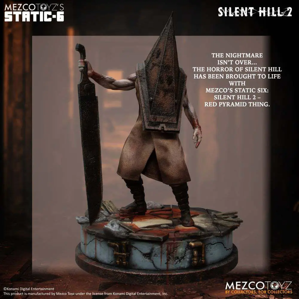 silent hill2 red pyramid thing static st