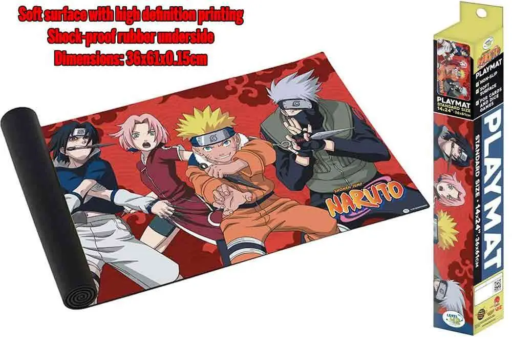 naruto playmat kakashi team
