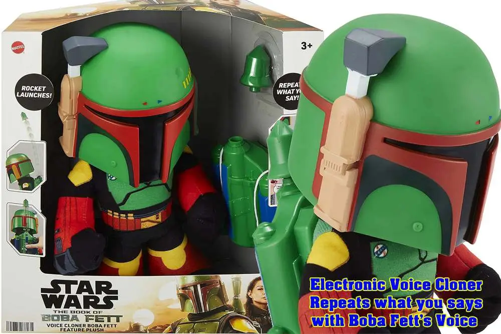 boba fett digital voice plush