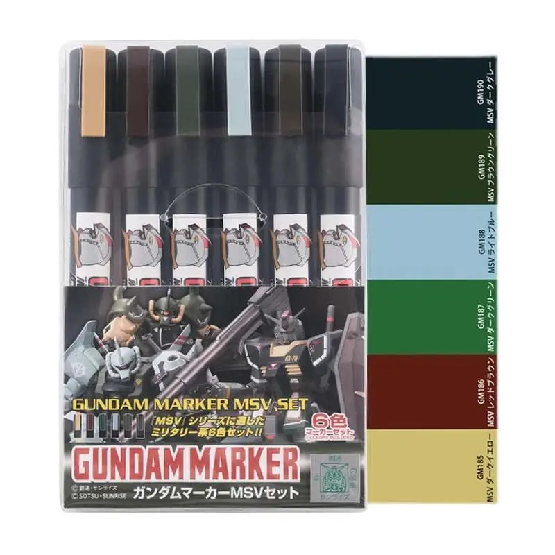 gundam marker ams-127 msv set