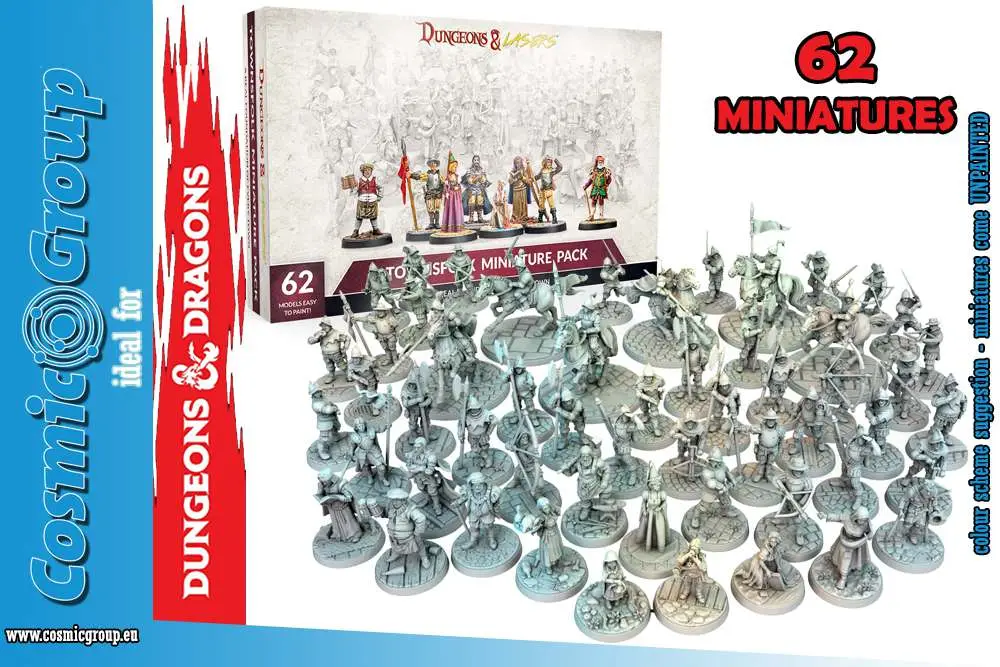 d&l townsfolk miniature pack