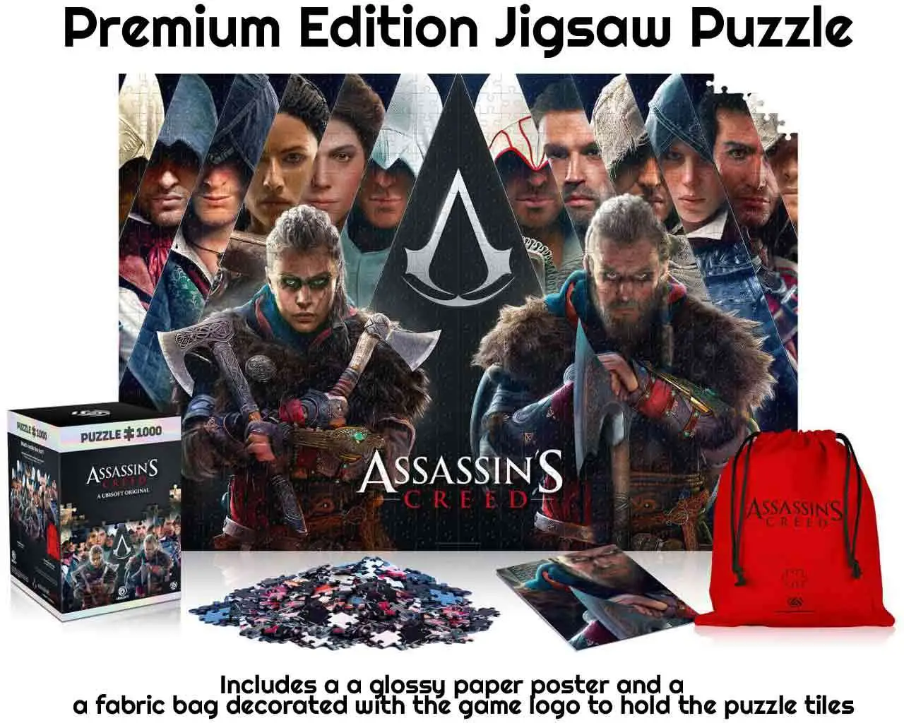 assassin's creed - legacy  premium edition jigsaw puzzle 1000 pcs