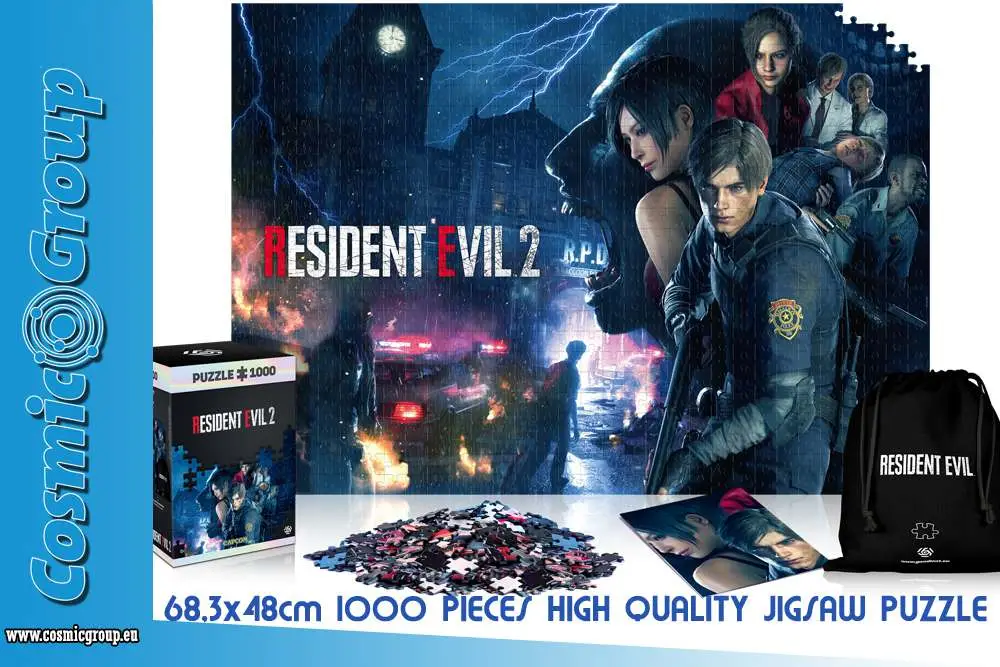 resident evil-racoon city 1k pcs puzzle