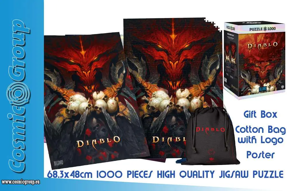 diablo-lord of terror 1000 pcs puzzle