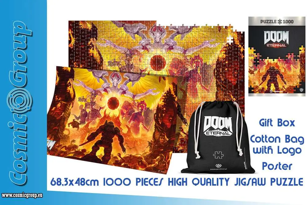 doom eternal-maykr 1000 pcs puzzle