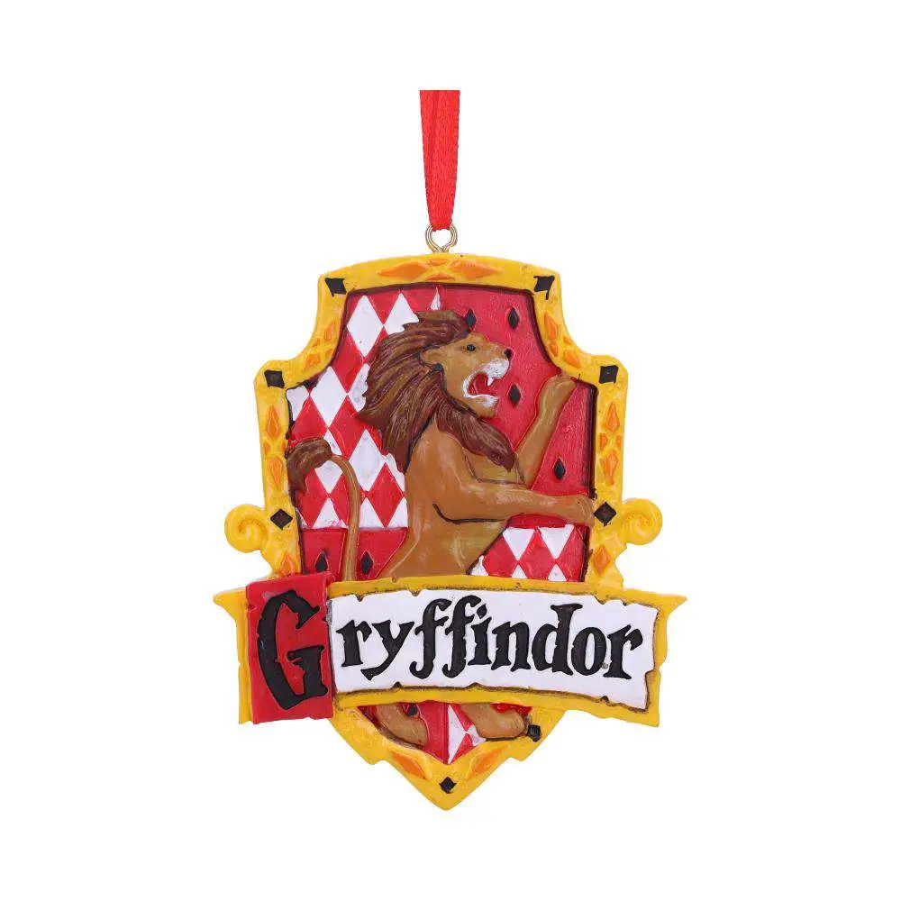 harry potter gryffindor crest hanging ornament
