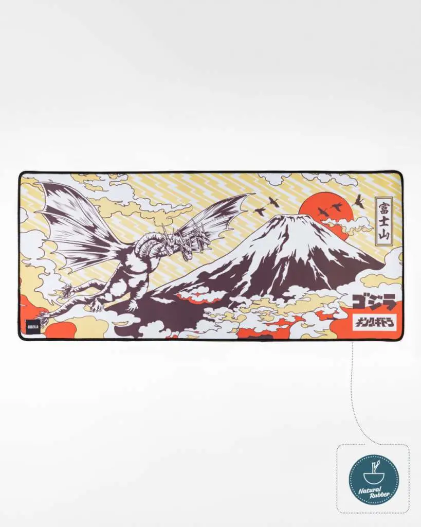 godzilla king ghidorah mousepad