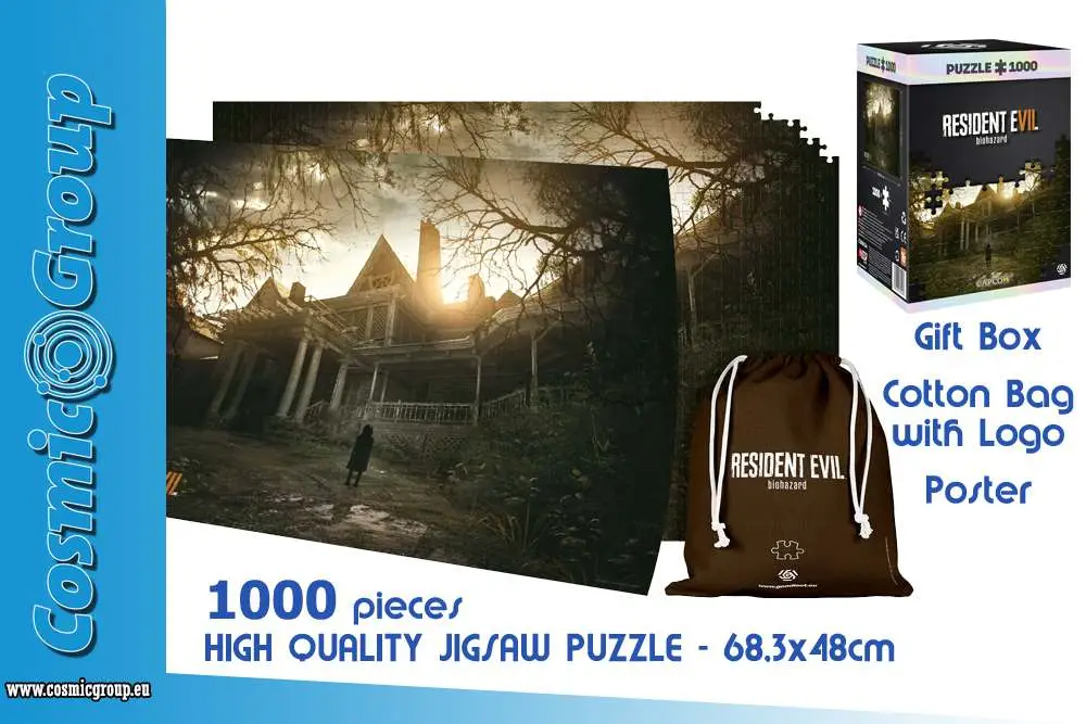 resident evil vii-house 1000 pcs puzzle