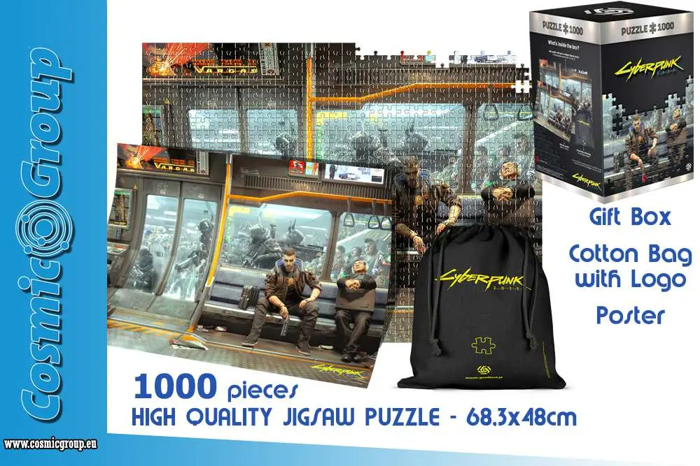 cyberpunk 2077-metro 1000 pcs puzzle