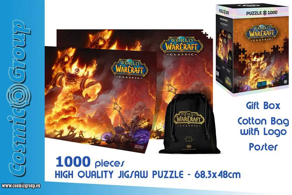 world of warcraft-ragnaros 1k pcs puzzle