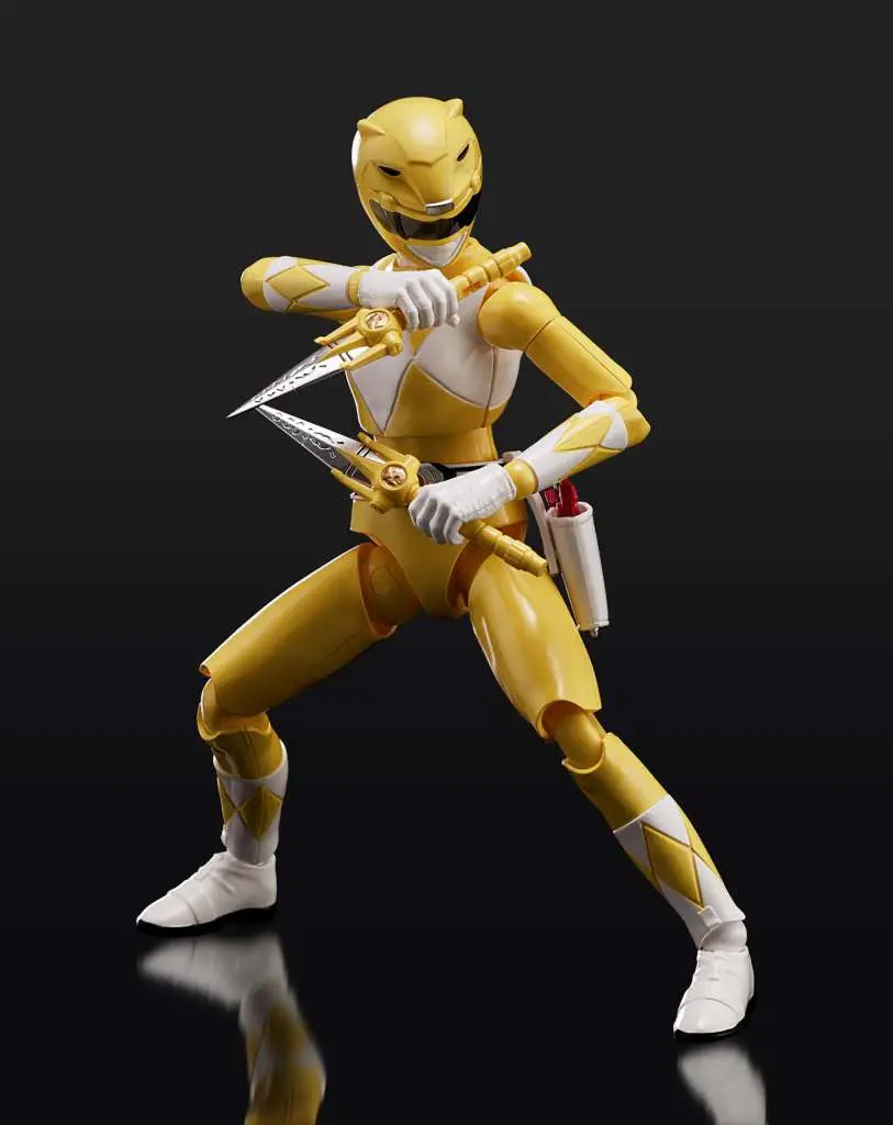 power rangers yellow ranger model kit