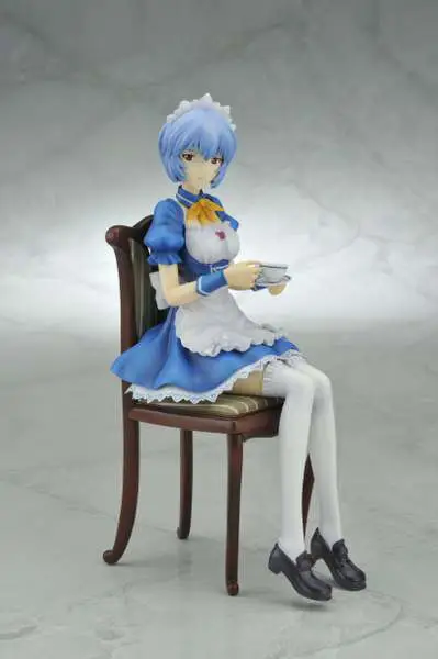 nge rei ayanami maid ani statue