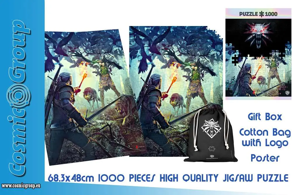 the witcher-leshen 1000 pcs puzzle